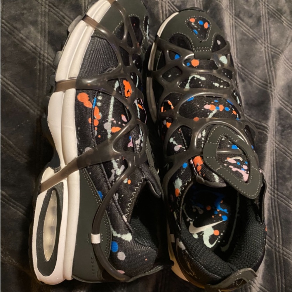 Nike Men's Air Kukini SE Black/"Paint Splatter" Running Shoes
